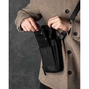 Alpaka Modular Sling V2 Black Axogrid 300D Crossbody Bag